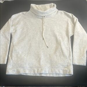 J. Crew Light Gray Turtleneck Sweater